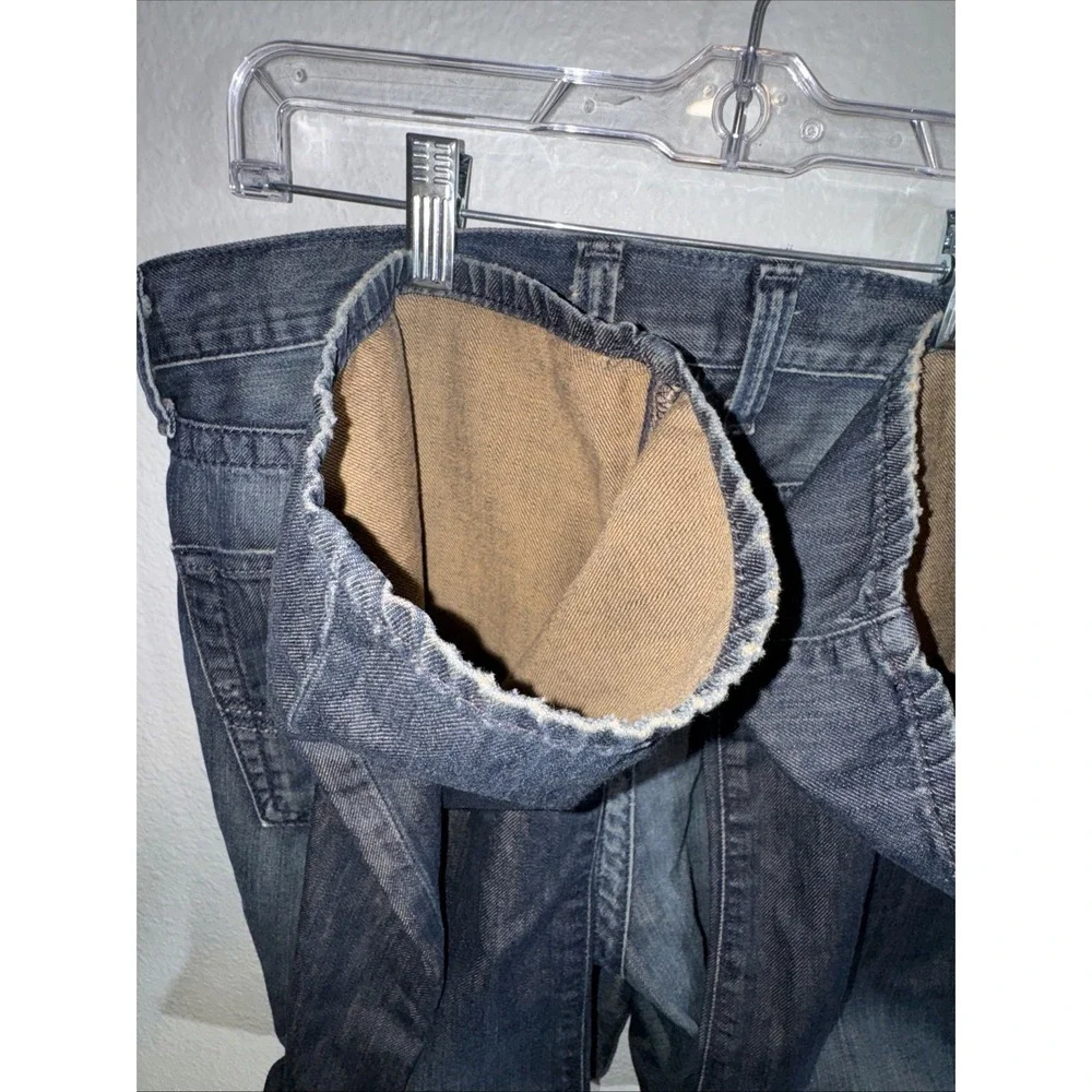 Vintage Lucky Brand Men's Blue Jeans 34X32 Dungarees Y2K